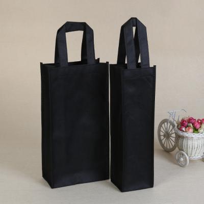 China Wine Foldable Reusable Eco Friendly Paper Bag Recyclable/Reusable /Eco Friendly /Disposable/Durable Wholesale With Handle for sale