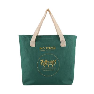 China Custom Recyclable/Reusable Foldable One-Shoulder Cotton Canvas Shopping Tote Bag /Eco Friendly /Disposable/Durable for sale