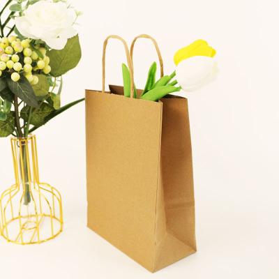 China Recyclable/Reusable /Eco Friendly /Disposable/Durable OEM Custom Printing Specializing Birthday Gift Kraft Paper Bag for sale