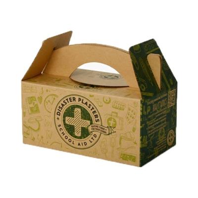 China Materials Customization Simple Design Recycled Corrugated Packaging Box With Auto Bottom Box for sale