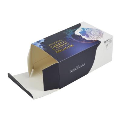 China Recyclable Colorful Paper Box Custom Size Accepted Kraft Paper Box Outolock Bottom Box for sale