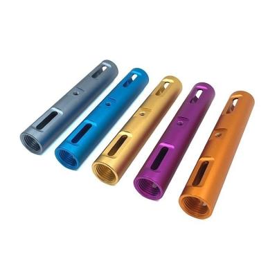 China Aluminum alloy flashlight accessories spare parts housing flashlight housing kit aluminum alloy housing drawing for samples for sale