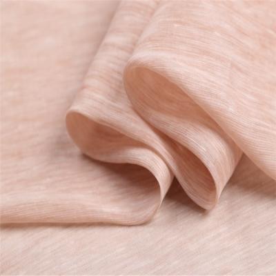 China Good Organic Texture Blend Fabric Solid Color Silk Canvas Material Pattern For Dress Clothes for sale