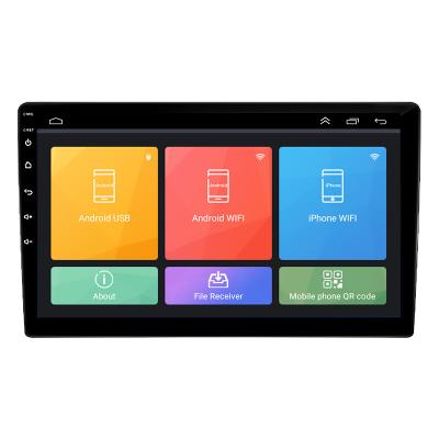 China Full Touch Screen HD AI Voice Control Automotive Music System For Android Car Radio GPS Navigator Car Monitor 10 Inch With WIFI for sale