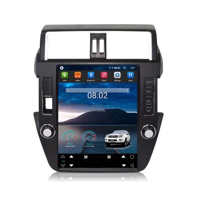 China GPS Tesla Style Screen Android 9.0 Car Multimedia Player For TOYQTA LAND CRUISER Prado 150 Gps Stereo Head Unit 2010-2013 Navi Radio for sale