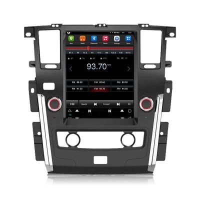 China GPS Tesla Style Android 9 Car Radio For Infiniti QX80 Nissan Patrol 2010 - 2018 Auto Car Multimedia Player PX6 Carplay IPS Unit for sale