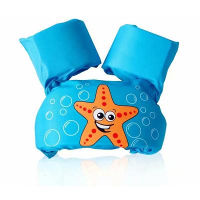 China Non-Toxic Kids Water Sports Toys Life Vest Life Vest Cartoon Foam Bath Ring Arm Buoyancy Aid Swim Vest for sale