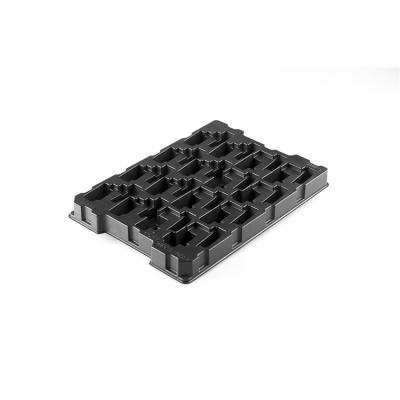 China Eco - Friendly Electronics , Vehicle Parts , PS PVC PET Plastic Packaging Trays for sale