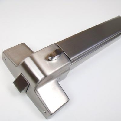 China SS 304 or Steel Painted Panic Exit Device Stainless Steel 304 Finish Fire Door Hardware Panic Exit Device for sale