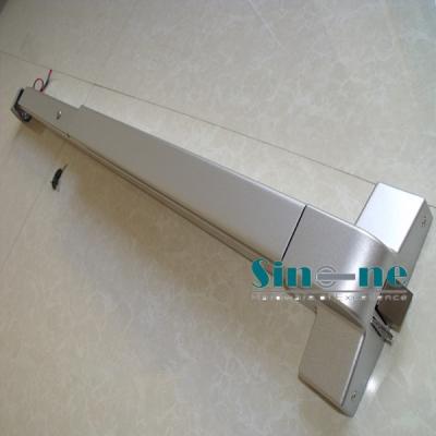 China SS304 or fireproof alarm panic exit push bar (steel painted baking finish) for fire door for sale