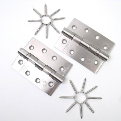 China 316/304 Stainless Steel CE Rated 316 Stainless Steel Ball Bearing Butt Hinge Fire Resistant Pivot Hinge For Wooden Metal Door SS316 EN1935:2002 Grade13 for sale