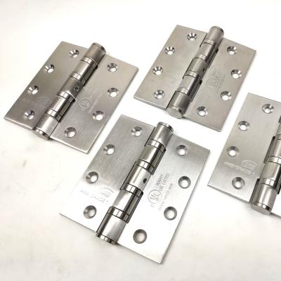 China Modern UL Listed ANSI Grade1Ball Bearing End Hinge 304 Stainless Steel Fire Rated Heavy Duty Door Hinge For Wood Metal Aluminum Door for sale