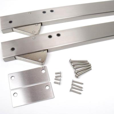 China 304 Stainless Steel SINONE SS304 Hidden Door Coordinator Picker Factory Synposition Trims Door Selector for sale