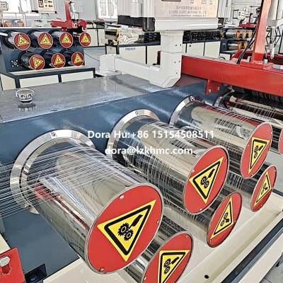 China Thread High Speed ​​HDPE Plastic Filament Extruder Machine PP PET Yarn Making Machine Monofilament for sale