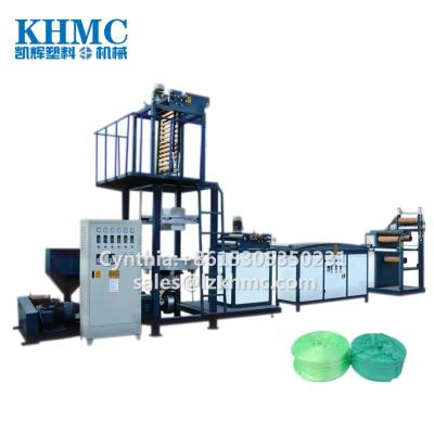 China Yarn Polypropylene PP Extrusion Raffia Yarn Extruder Twine Making Machine for sale