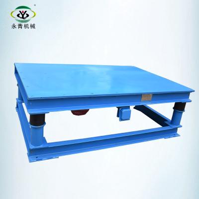 China Concrete cement mortar foundry vibrating table 1000*1000mm/shaking table for interlock tile making for sale