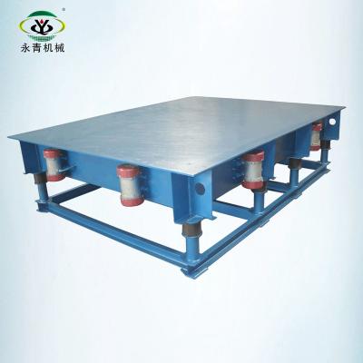 China Material Consolidating Vibrating Table For Concrete Pavers With Multiple Vibration Motors for sale