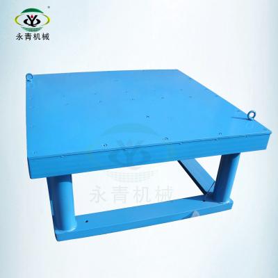 China Concrete Foundry Concrete Vibrating Table For Making Interlock Tiles for sale