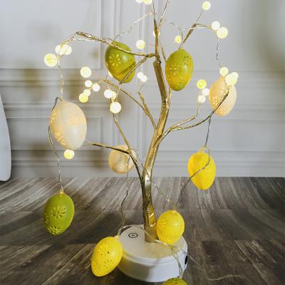 China 1.5M 10L Easter Decoration 4Color Egg Led String Light 4.3*4.3*6.6cm for sale