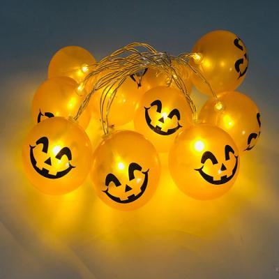 China Wholesale 1.5M Battery Indoor Pumpkin Light 1.5M Festival Led String Halloween Holiday Light for sale