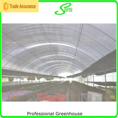 China High PE Tunnel Greenhouse For Hot Weather Area for sale