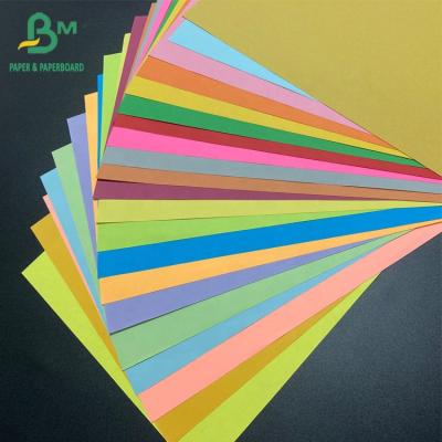 China Recycled Materials Colored Cardboard 180g 200g 230g DIY Craft Bristol Board Sheet for sale