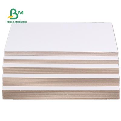 China Recyclable 250gsm 300gsm Double Side / C2S White Ivory Coated Clay Coated Cardboard Board for sale