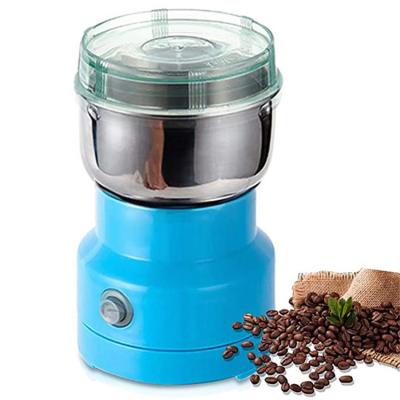 China Dismountable Mini Electric Coffee Grinder Milling Powder150w Home Coffee Machine Small Stainless Steel Spice And Bean for sale