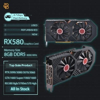 China Desktop X  In Stock New RTX A2000 A4000 RTX 3080 3090 3060 3070 GTX 1080 ti 1650 RX 5700 xt 6800 xt Graphics Card for sale