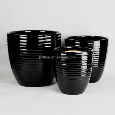 China Flowerpot Garden Potted Plant Pot Ceramic Planter 332B for sale