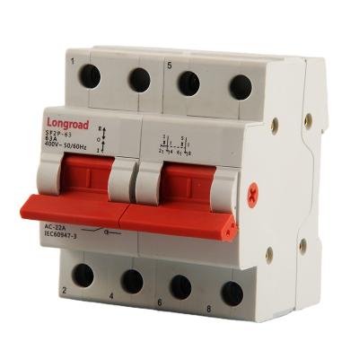 China SF2P-63A Modular Auto Electric Din Rail 125a Power Inverter for sale