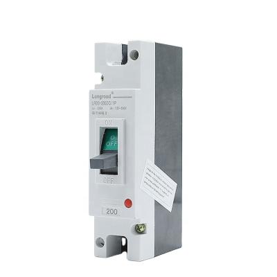 China Battery Service System Single Phase DC 100A-600A Molded Case Circuit Breaker LRM1-DC-1P for sale