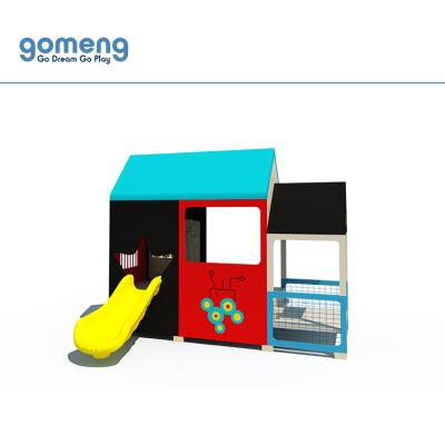 China Plastic Playground PE Board Playhouse For Indoor for sale