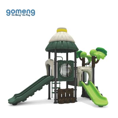 China Plastic Outdoor Playground Gomeng Forest Series Amusement Park Children Playground Equipment for sale