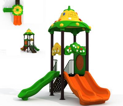 China 89 Dots Outdoor Tube Fun Outdoor Equipment Outdoor Kids Playground Slide Is Cheap 220*180*300cm for sale