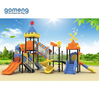 China Plastic Wooden Playground Equipment Outdoor Playground Guard Playground Equipment For McDonalds for sale