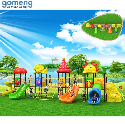 China Plastic Playground High Quality Children's Park Playground Equipment Outdoor Kids Playground Slide Swing Game for sale