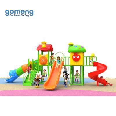 China Plastic Outdoor Playground Equipment Children Playground Preschool Playground for sale