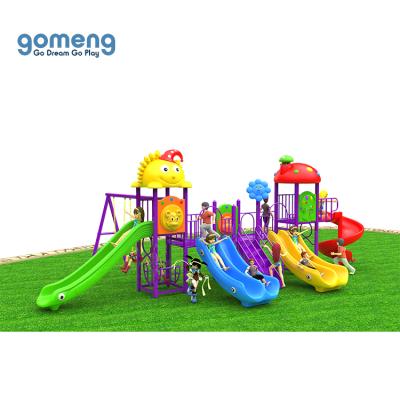 China Plastic parts: factory price linear low density polyethylene (LLDPE) children outdoor playground items used outdoor playground equipment for kids plastic slide for sale