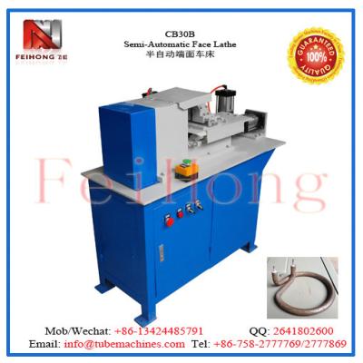 China CG30A Semi-Automatic Face Lathe|heating pipe turning machine for sale