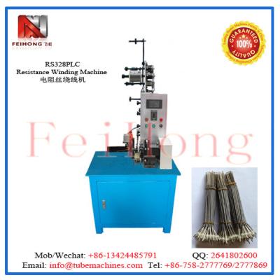 China PLC resistance welders|resistance coil winding machine with PLC|coil winding machine for heaters| for sale