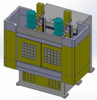 中国 2つの紡錘のSiemensシステムが付いている高速CNCの金属のフランジの訓練機械 販売のため