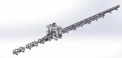 Chine Ligne à grande vitesse de foreuse de la Manche de poutre de la fabrication H U I de la Chine avec la production élevée Efficien à vendre