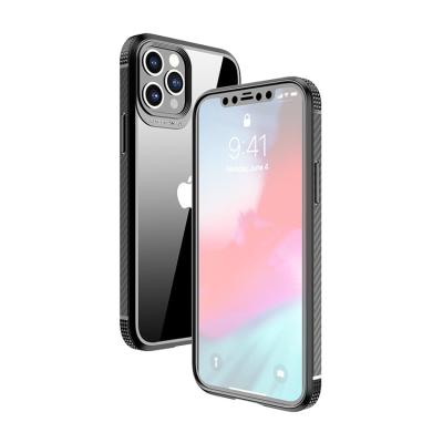 China Hot Selling Shockproof Multi Color Clear TPU+PC Acrylic Phone Case For iphone 13 12 11 With Shockproof for sale