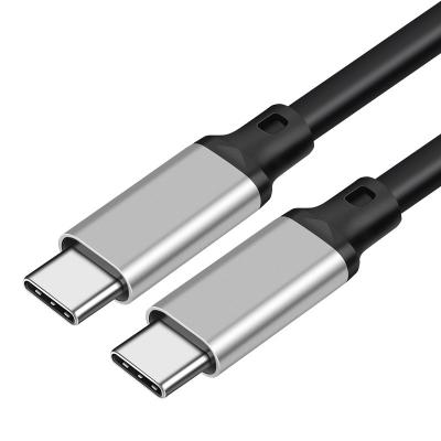 China 20Gb Super Fast Transmission 100W 5A Data Cable Dual USB3.1 Charging Type C Cable 100W USB C Data Cable For Huawei Notebook for sale