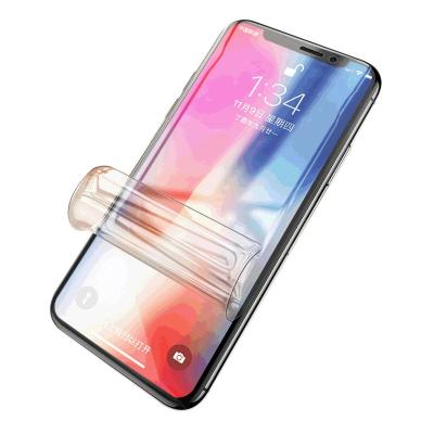 China Hot Selling Hydrogel Full Cover Hydrogel Film Phone Screen Protector Mobile Phone Hydrogel Tempered Glass for iphone13 12 11 pro max for sale