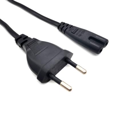 China Other Hot Selling Black Eu Plug Power Cord With China Quality for sale