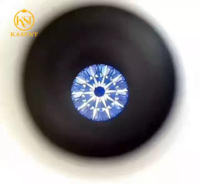 China Fire Factory Wholesale 0.7-2.9mm DEF color round melee white moissanite loose or loose moissanite for hip hop jewelry for sale