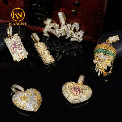 China FASHIONABLE Custom Hip Hop Charm New Hip Hop Pendant Iced Out Hip Hop Jewelry Pendants for sale