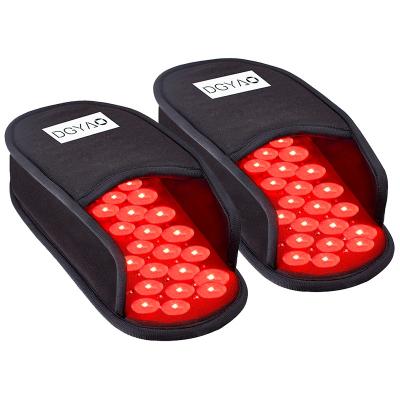 China DGYAO Red Infrared Light Therapy Skin Tightening Foot Pads Device with DIP LED (2 Arthritis Pain Relief Pads 880nm & 660nm Set) for sale